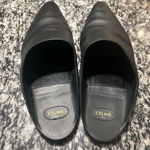 Celine babushka slip on in calfskin